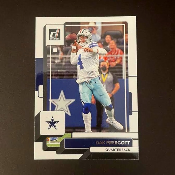 Dak Prescott: Dallas Cowboys, Quarterback 2022 Panini Donruss Football #153 - Picture 1 of 2